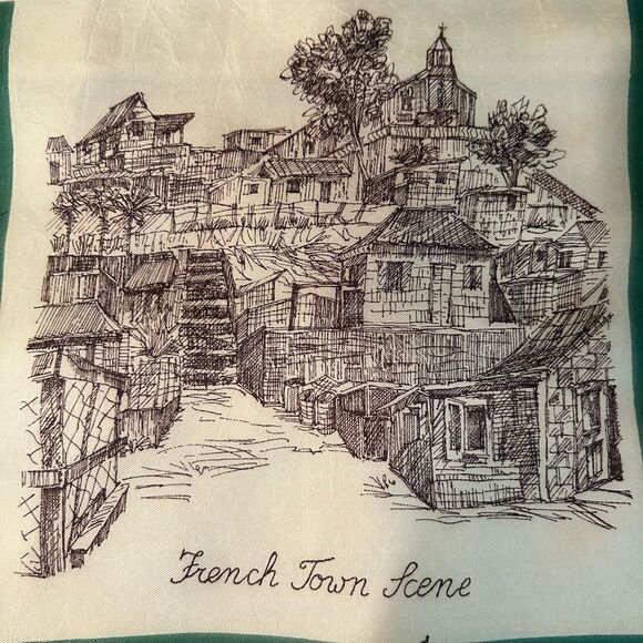 Cavanagh’s scenes of St. Thomas scarf - Picture 3 of 10